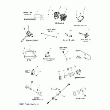 ELECTRICAL, SWITCHES, SENSORS and COMPONENTS - S17DDE6PSL (49SNOWELECT15SBADV6)