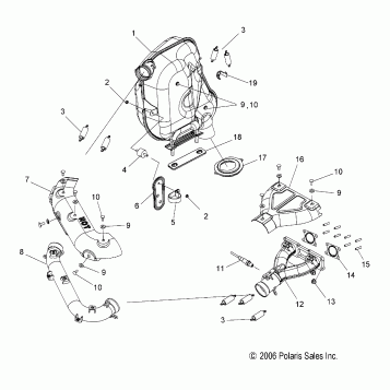 EXHAUST (FS) - S07PT7ES/PT7EE (49SNOWEXHAUSTFSTOUR)
