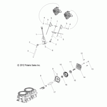 ENGINE, EXHAUST VALVES and SOLENOID - S16CP8 ALL OPTIONS (49SNOWEXHAUSTVALVES13800LE)
