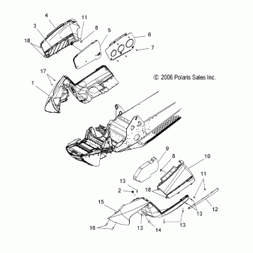 FENDERS and SIDE PANELS - S07PS6HS/HSA/HSB (49SNOWFENDERS600SWTCH)