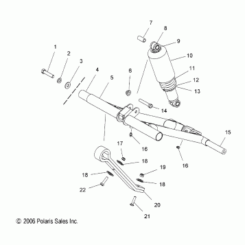 TORQUE ARM, FRONT (M-10)(IQ LX) - S07PD6HS/HE (49SNOWFTAFSTIQ)
