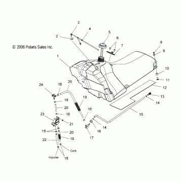 FUEL SYSTEM - S07PK6FS/FE/PM6FS/PM6FSA (49SNOWFUEL600RMK)