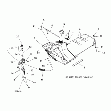 FUEL SYSTEM - S07PS6FS/FSA (49SNOW FUEL600SWTCH)