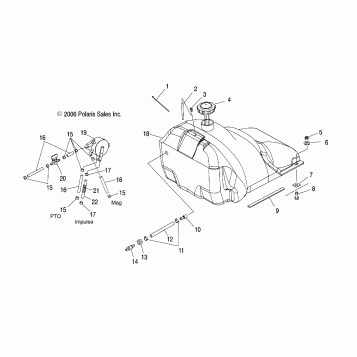 FUEL SYSTEM - S07NP5BS/BE (49SNOWFUELSUPER)