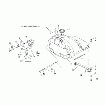 FUEL SYSTEM - S07NT5BS/BSA/BE/BEA (49SNOWFUELTRAILTRG)
