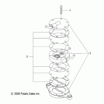 ENGINE, FUEL PUMP - S17SJA5B ALL OPTIONS (49SNOWFUELPUMP09TRAIL)