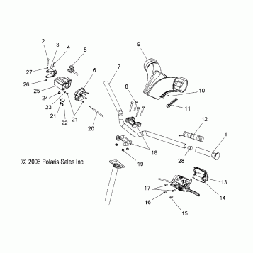 HANDLEBAR - S07PT7ES/PT7EE/PT7FS/PT7FE (49SNOWHANDLEBARCLEANTRG)