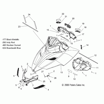 HOOD - S07PK6FS/FE/PM6FS/PM6FSA (49SNOWHOOD600RMK)