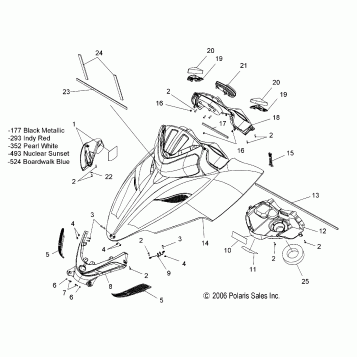 HOOD - S07PP6HS/HSA/HSB/PD6HS/HE (49SNOWHOODCLEAN)
