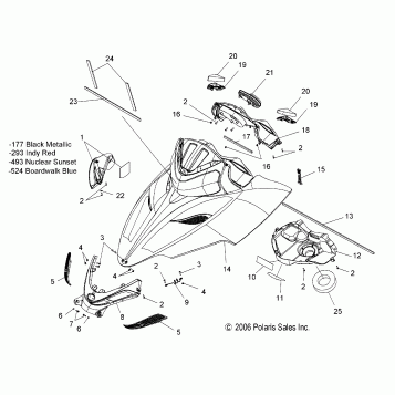 HOOD - S07PS6HS/HSA/HSB (49SNOWHOODCLEANSB)
