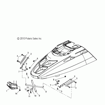 BODY, HOOD HINGE and BRACE ASM. - S17SJA5B ALL OPTIONS (49SNOWHOODMTG11WIDELX