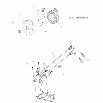 ELECTRICAL, IGNITION SYSTEM - S16CP8 ALL OPTIONS (49SNOWIGNITION13RMKASLT)