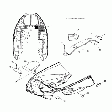 NOSEPAN/FOIL - S07NT3AS/AE (49SNOWNOSEPANFOIL340LX)