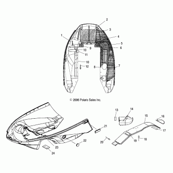 NOSEPAN/FOIL - S07NP5BS/BE (49SNOWNOSEPANFOILSUPER)