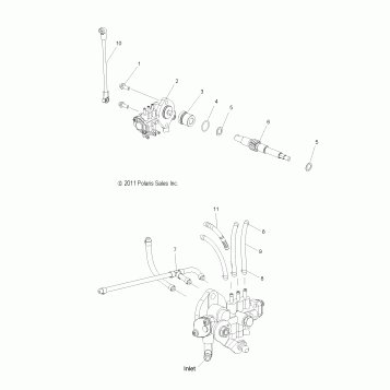 ENGINE, OIL PUMP and LINES - S16CP8 ALL OPTIONS (49SNOWOILPUMP12PR)