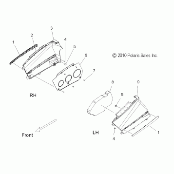 BODY, SIDE PANEL ASM., LH/RH - S11PP7FSL (49SNOWPANEL09FSTRG)