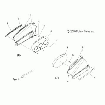 BODY, SIDE PANEL ASM., LH/RH - S11PT7FSL (49SNOWPANEL11FSTTRG)