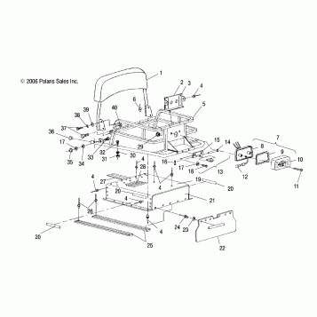 RACK and TUNNEL EXTENSION - S07SU4BS/BE (49SNOWRACK07WIDE)