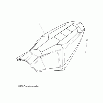 BODY, SEAT - S18DCH8PS ALL OPTIONS (49SNOWSEAT15PROS)