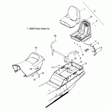 SEAT - S07NT3AS/AE (49SNOWSEAT340TOUR)