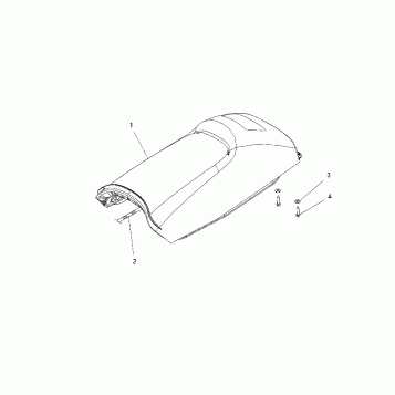 SEAT - S07NJ5BS/BE (49SNOWSEATTRAILRMK)