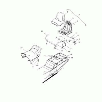 SEAT - S07NT5BS/BSA/BE/BEA (49SNOWSEATTRAILTRG)