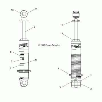 SHOCK, FRONT TRACK (7043244) - S07PP6HS/HSA/HSB (49SNOWSHOCKFRONT7043244)