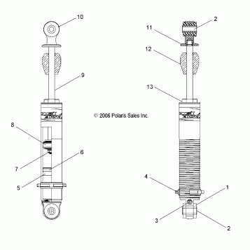 SHOCK, IFS (7043245) - S07PP6HS/HSA/HSB (49SNOWSHOCKIFS7043245)