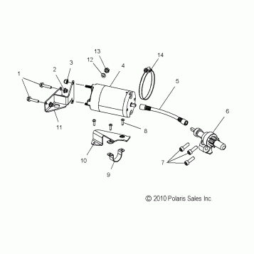 ENGINE, STARTER MOTOR - S11BP6/BE6 ALL OPTIONS (49SNOWSTARTER11RUSH)