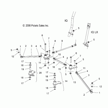 STEERING - S07PP6HS/HSA/HSB/PD6HS/HE (49SNOWSTEERINGCLEAN)