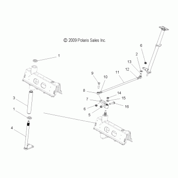 STEERING, DRAG LINK - S11PP7FSL (49SNOWSTEERINGDRGLK10FSTTRG)