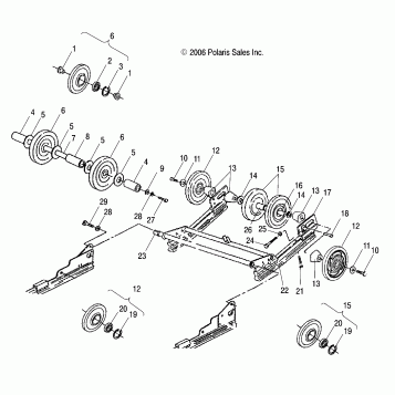 SUSPENSION EXTENSION - S07SU4BS/BE (49SNOWSUSPEXT07WIDE)