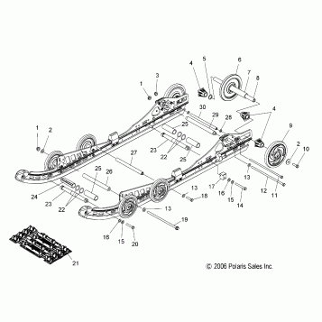SUSPENSION, REAR - S07PT7ES/PT7EE/FT7FS/PT7FE FS/FST (49SNOWSUSPRRFSTOUR)