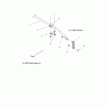 SUSPENSION, SWAY BAR - S16CP8 ALL OPTIONS (49SNOWSWAYBAR10PR)