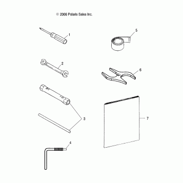 TOOL KIT - S07NT3AS/AE (49SNOWTOOL340LX)