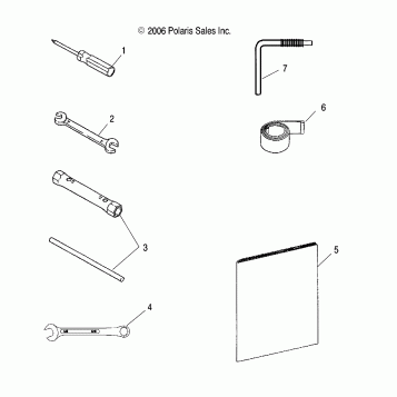 TOOL KIT - S07NP5BS/BE (49SNOWTOOL500XCSP)