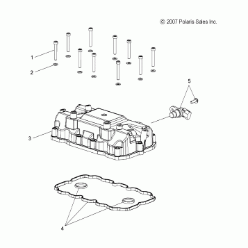 ENGINE, VALVE COVER - S11PP7FSL (49SNOWVALVECVR08IQTRBO)