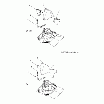 WINDSHIELD - S07PP7FS/PP7FSA/PP7FE/PD7FS/PD7FE (49SNOWWINDSHLDFSTIQ)