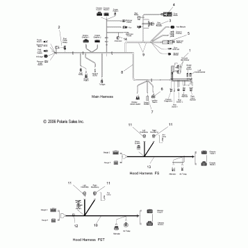 WIRE HARNESS, MAIN/HOOD - S07PT7ES/PT7EE/PT7FS/PT7FE (49SNOWWIREHARNESSFSTOUR)