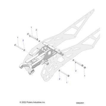 CHASSIS, SUBFRAME TO TUNNEL MOUNTING, 129