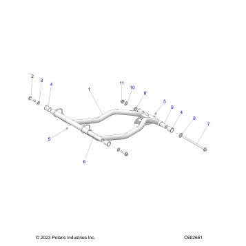 SUSPENSION, TORQUE ARM - J24DNCX/DNFX/DNGX/DNHX (C602661)