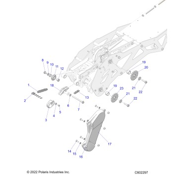 DRIVE TRAIN, CHAIN DRIVE - J23UKBX/UKEX/USGX (C602297)