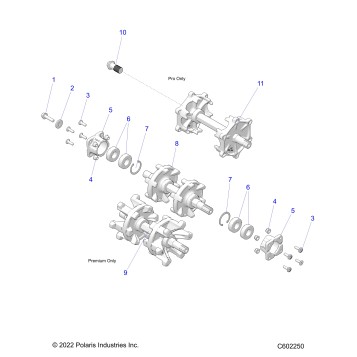 DRIVE TRAIN, DRIVESHAFT ASM. - J23DRBX/DREX/DRGX/DRHX/DMCX/DMFX/DMGX/DMHX (C602250)