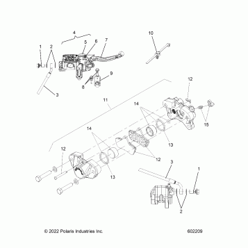 BRAKES, BRAKE SYSTEM - J22FBLXXXA/FBRXXXA ALL OPTIONS (601417)