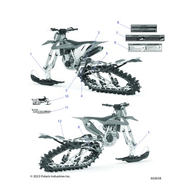 BODY, DECALS, RIOT 3 (PREMIUM, S PREMIUM) - J24DNGX/DNHX (602568)