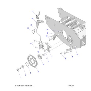 BRAKES, BRAKE SYSTEM - J25RTAXXXA (C602685)