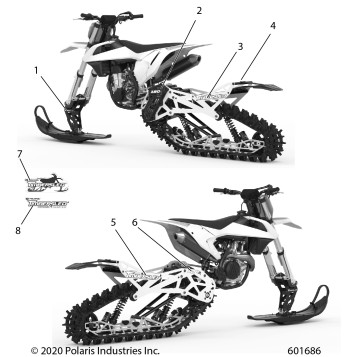 BODY, DECALS, 120R RACE - J21FBRXXXA (601686)