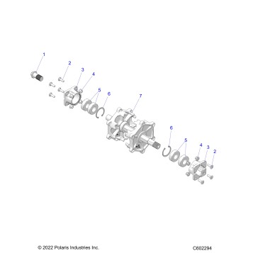 DRIVE TRAIN, DRIVESHAFT ASM. - J23UNC/UNF/UNG/UNH (C602294)
