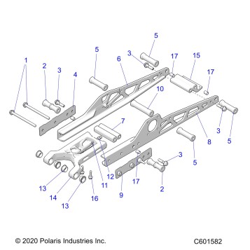 CHASSIS, SUB FRAME ASM. - J22UKB/UKE/UMC/UMF/UMG/UMH/USB ALL OPTIONS (C601582)