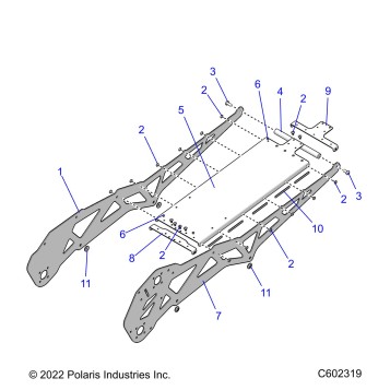 CHASSIS, TUNNEL ASM., 137